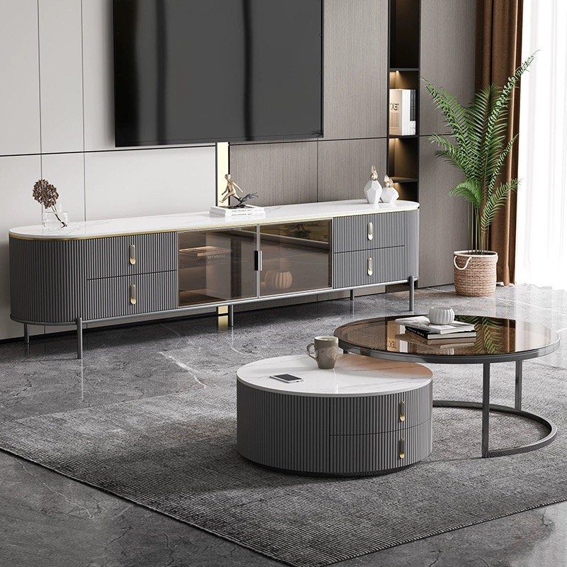 ULLAN Modern Sintered Stone TV Console