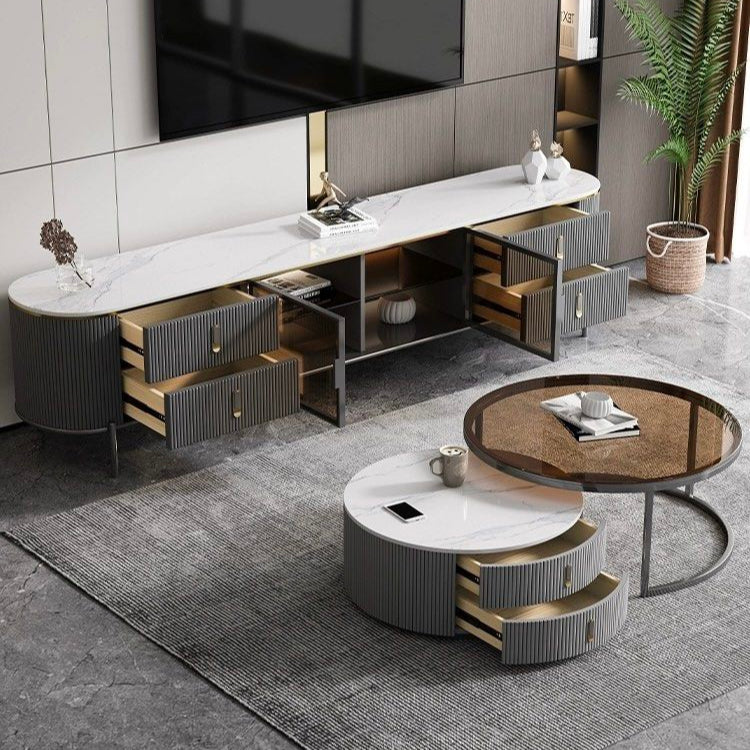 ULLAN Modern Sintered Stone TV Console