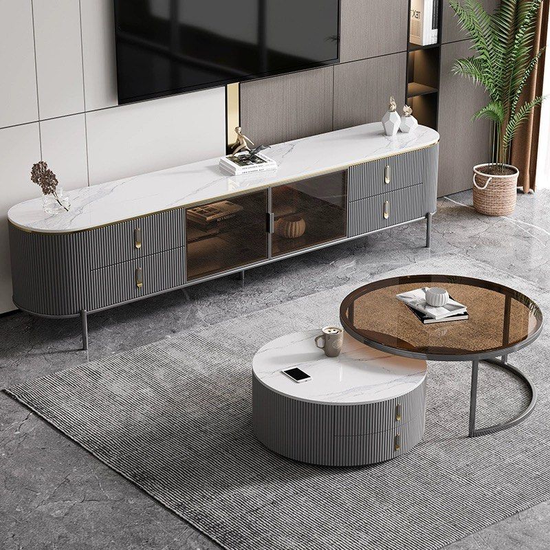 ULLAN Modern Sintered Stone TV Console