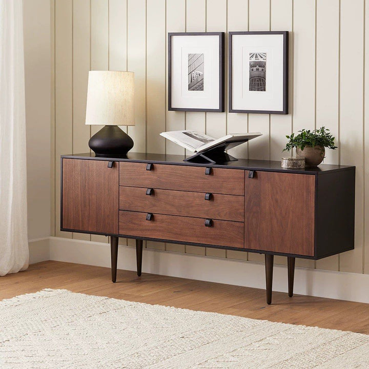 KEYIA Modern Solid Wood Sideboard
