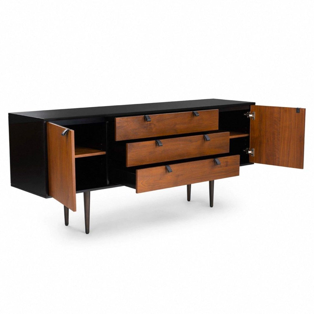 KEYIA Modern Solid Wood Sideboard
