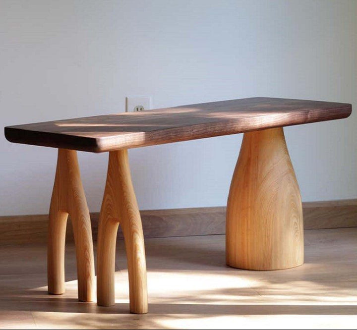 HALCYON Modern Solid Wood Dining Table