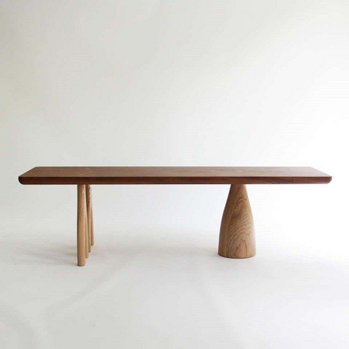 HALCYON Modern Solid Wood Dining Table