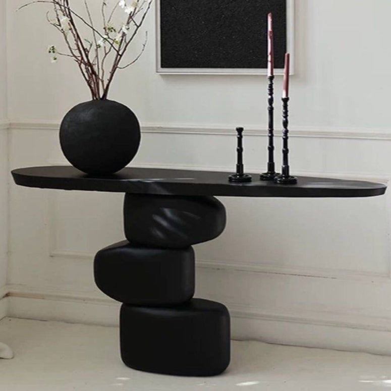 PEONY Rustic Solid Wood Console Table