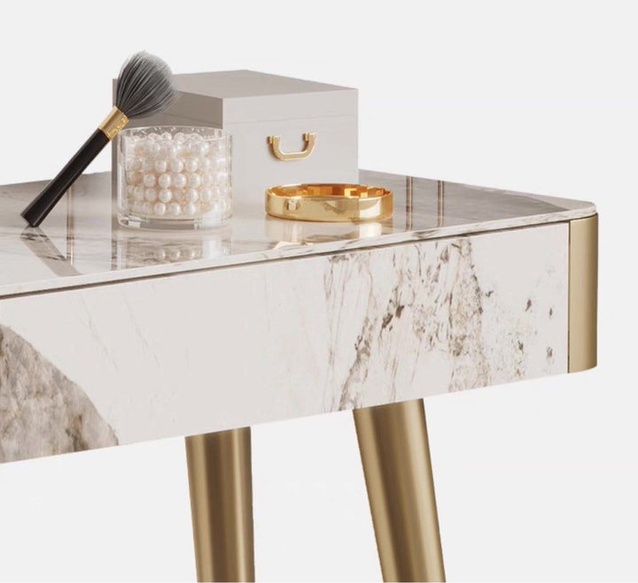 KEZO Modern Sintered Stone Vanity Table