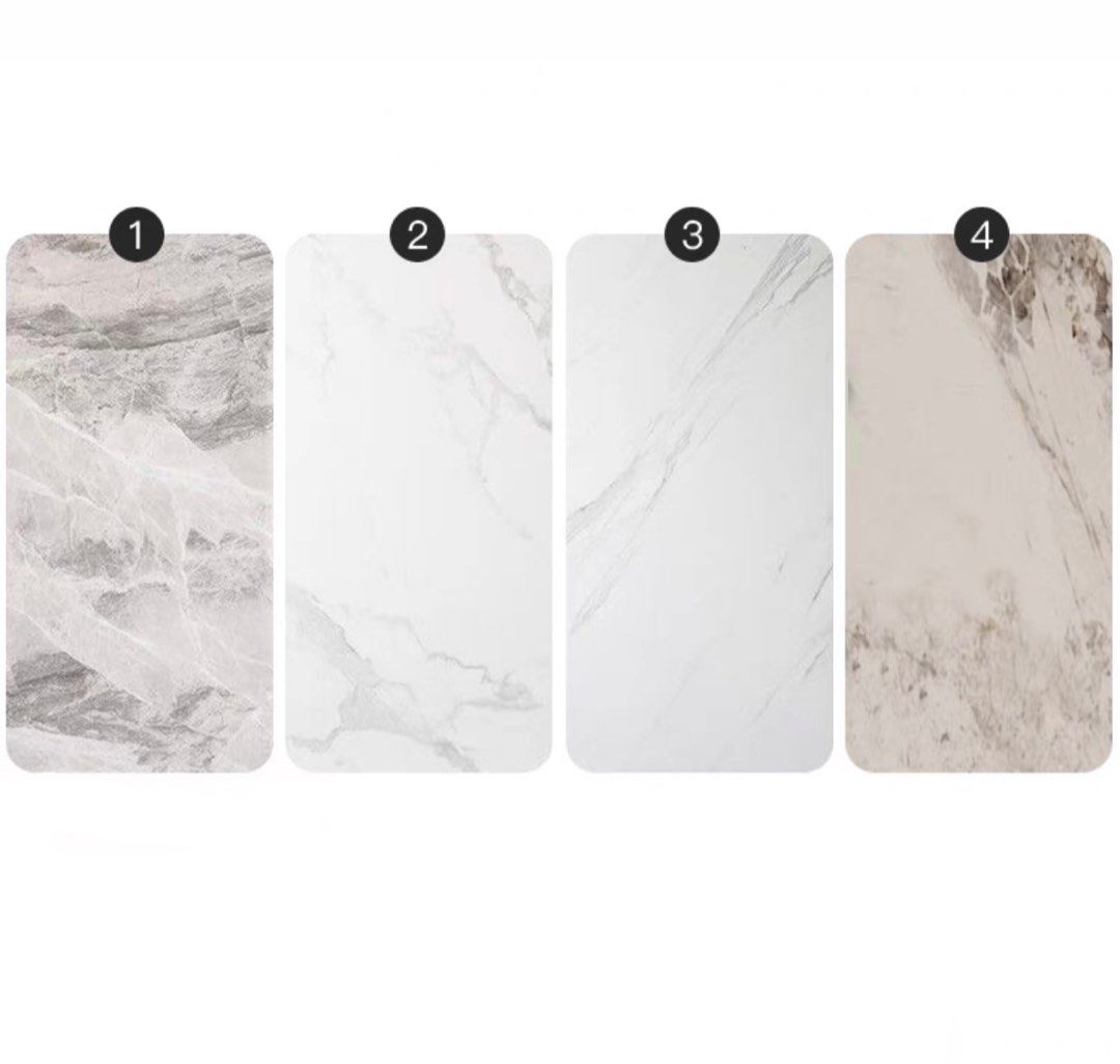 KEZO Modern Sintered Stone Vanity Table