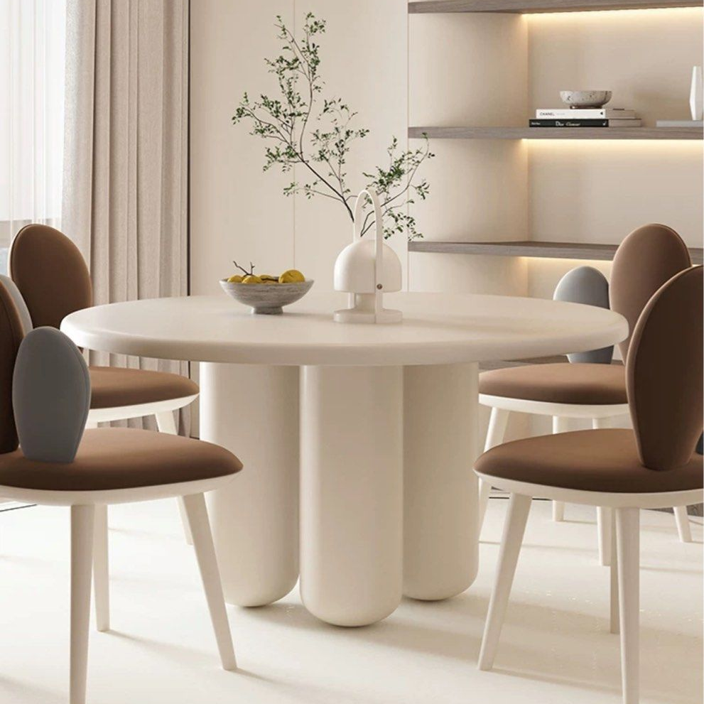 SEBASTIAN Modern Round Dining Table