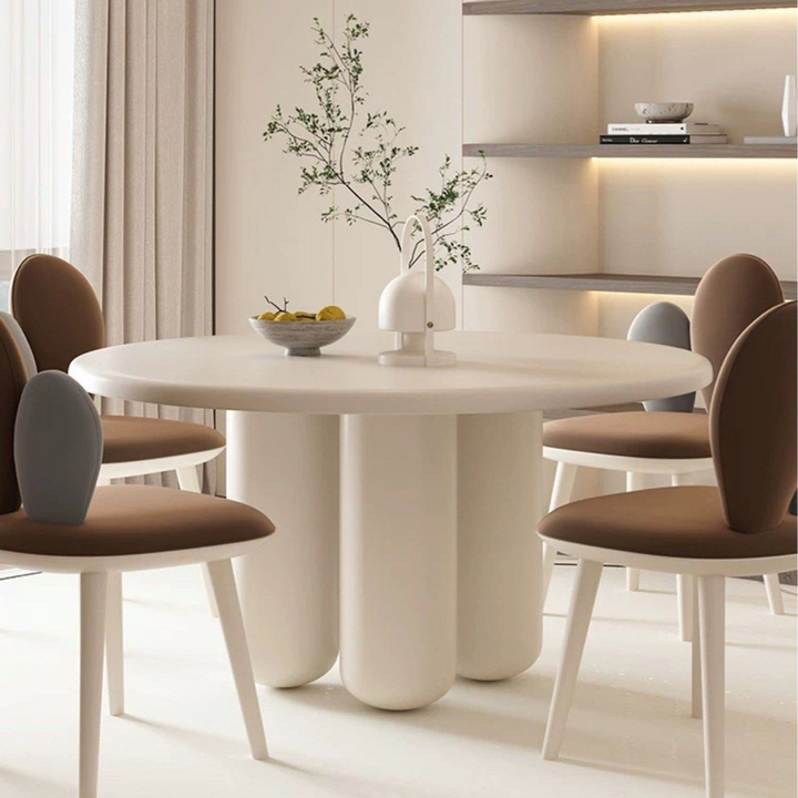 SEBASTIAN Modern Round Dining Table