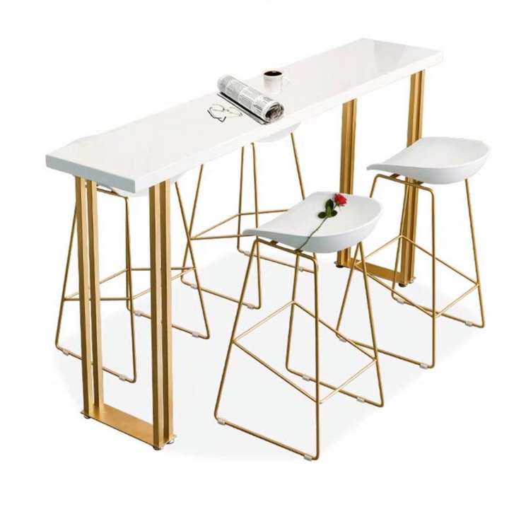 ASLEN Modern Marble Bar Table