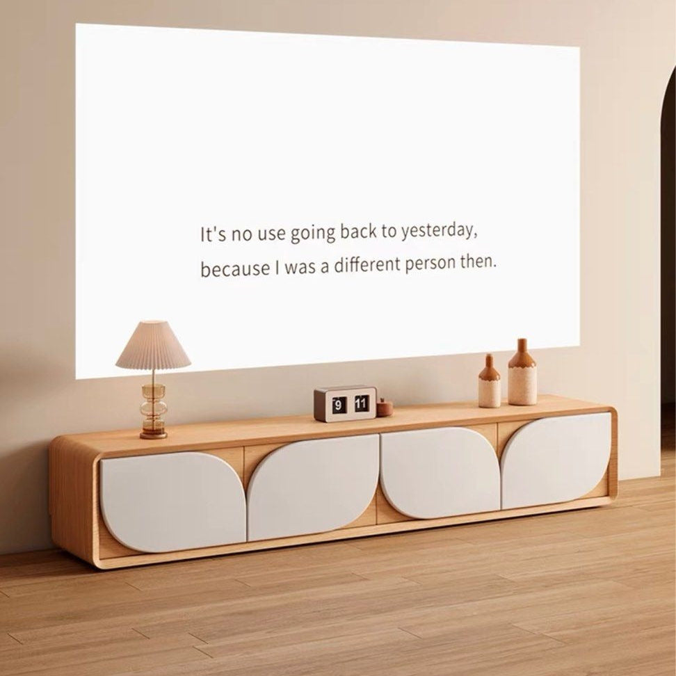 KOTORIN Japandi Solid Wood TV Console