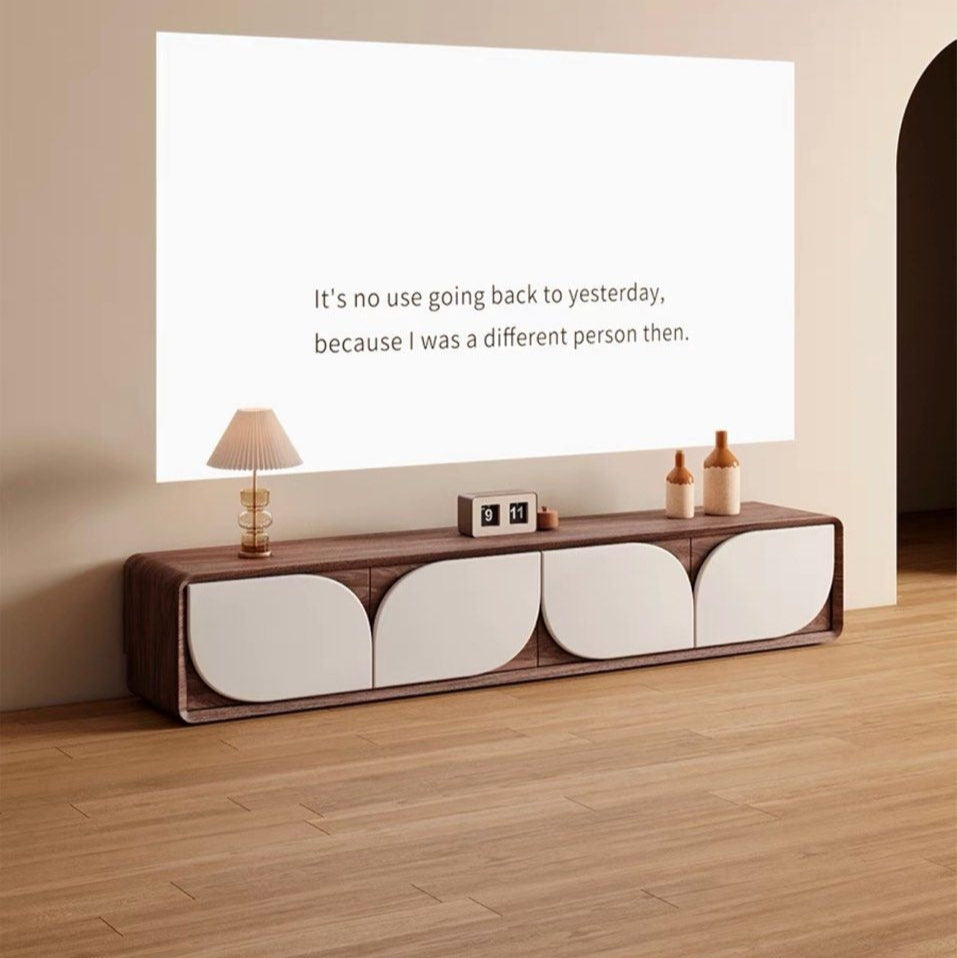 KOTORIN Japandi Solid Wood TV Console