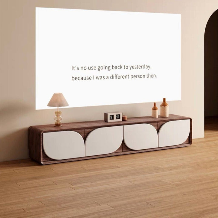 KOTORIN Japandi Solid Wood TV Console