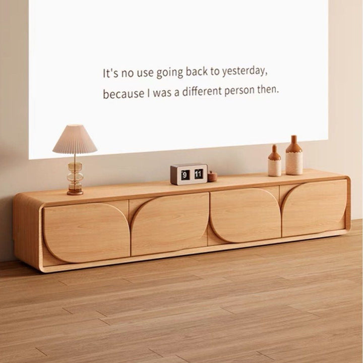 KOTORIN Japandi Solid Wood TV Console