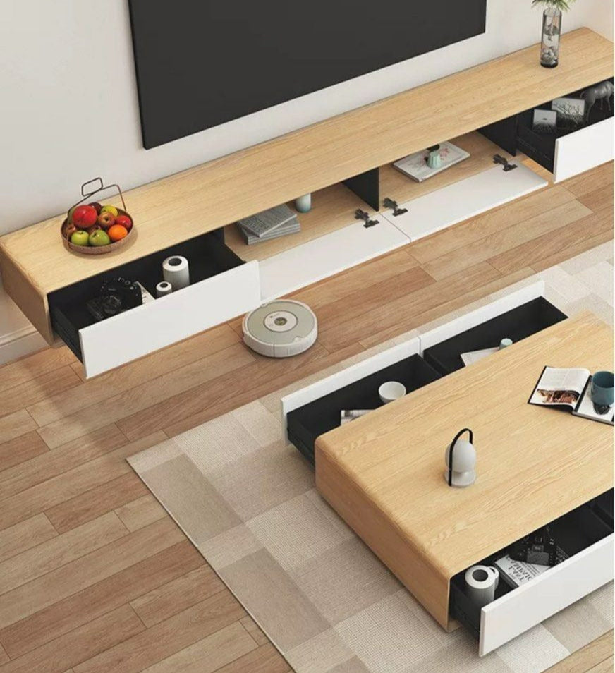 KYRELL Modern Floating TV Console