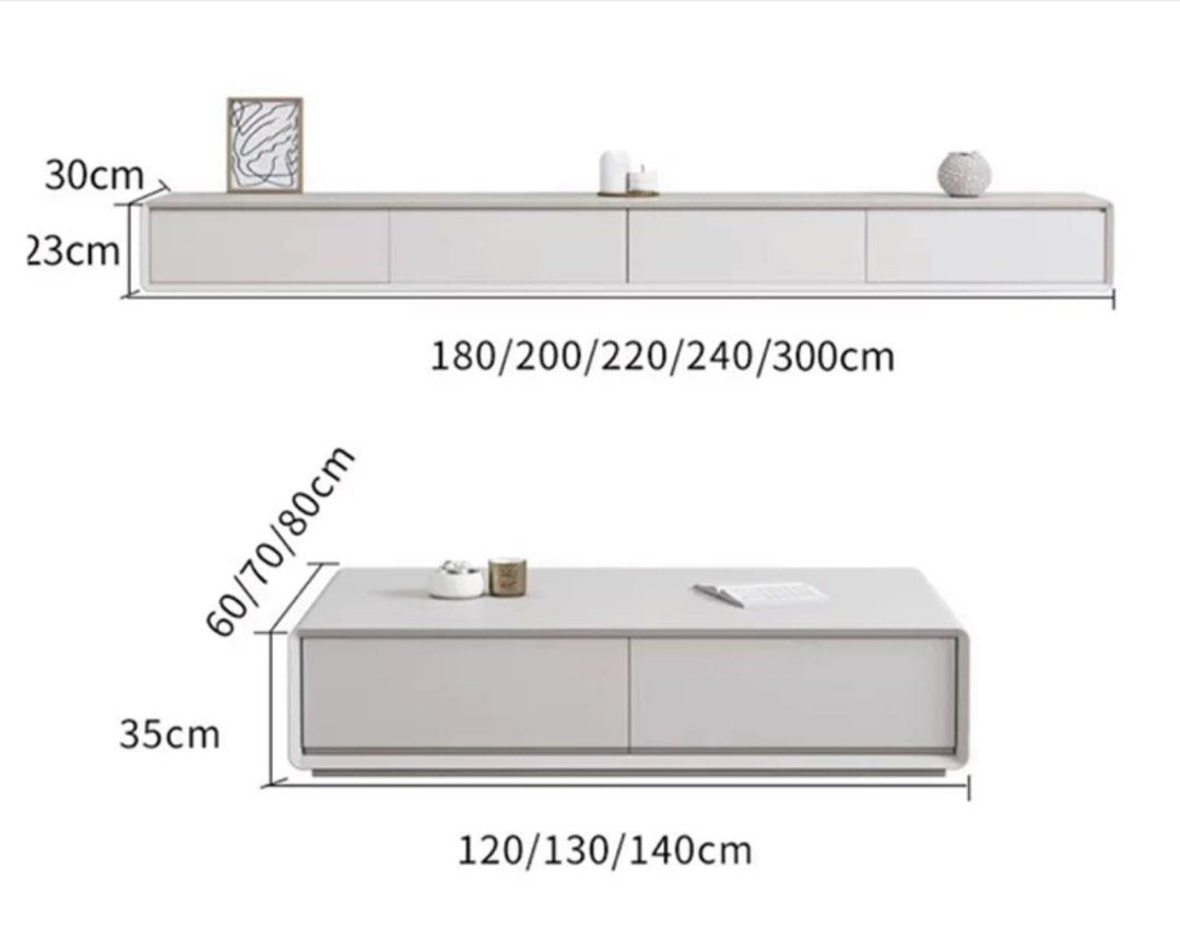 KYRELL Modern Floating TV Console