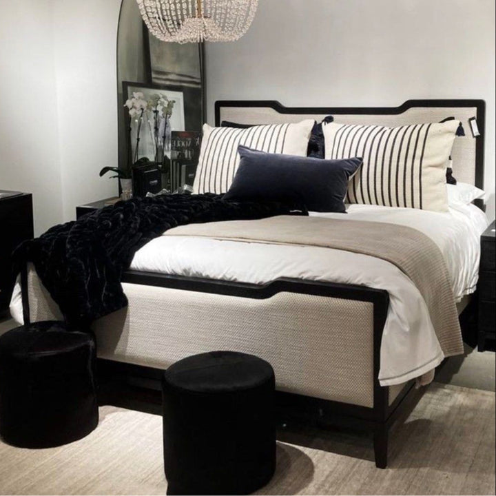 KINGSLY Modern Fabric Bedframe
