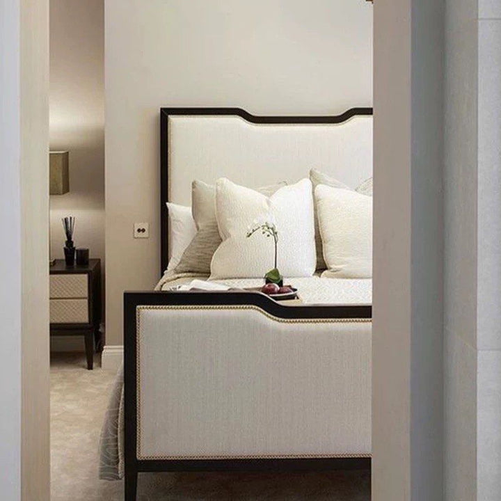 KINGSLY Modern Fabric Bedframe