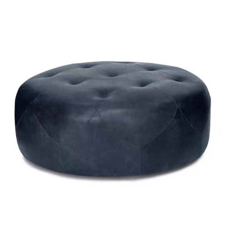 LIRIEL Modern Leather Ottoman