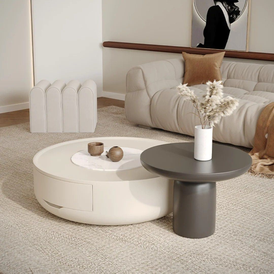 PHIL Round Coffee Table (Set of 2)