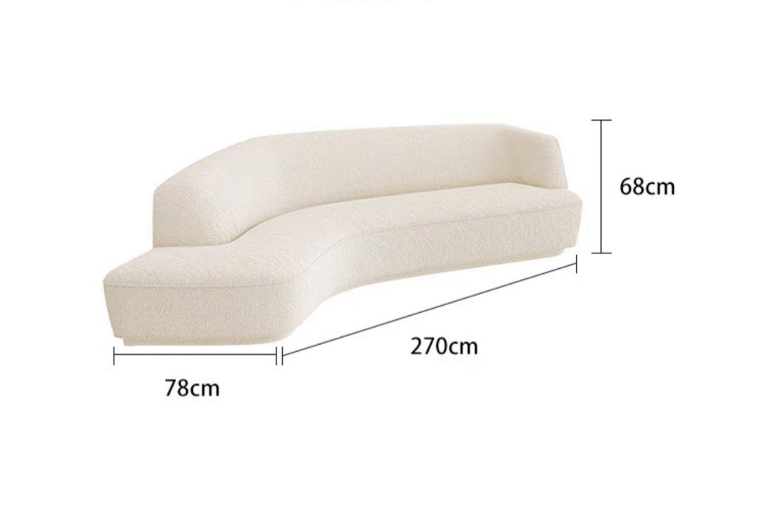 ODESSO Modern Fabric Sofa