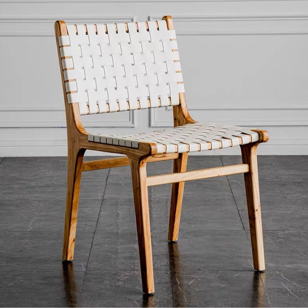 KOLTON Saddle Leather Dining Chair