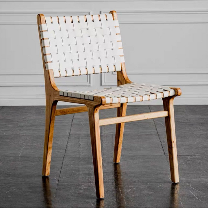 KOLTON Saddle Leather Dining Chair