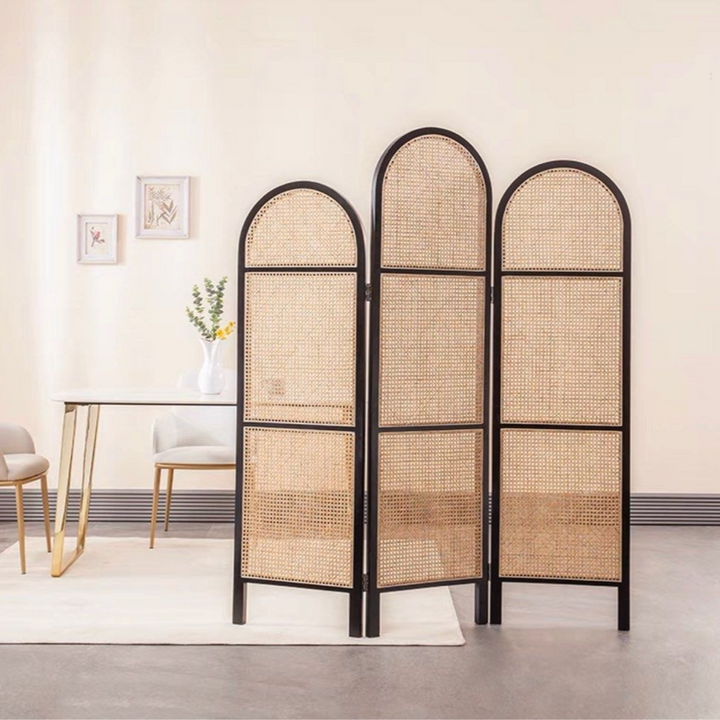 KOMA Japandi Rattan Partition