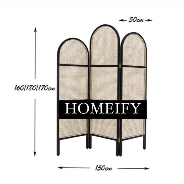KOMA Japandi Rattan Partition