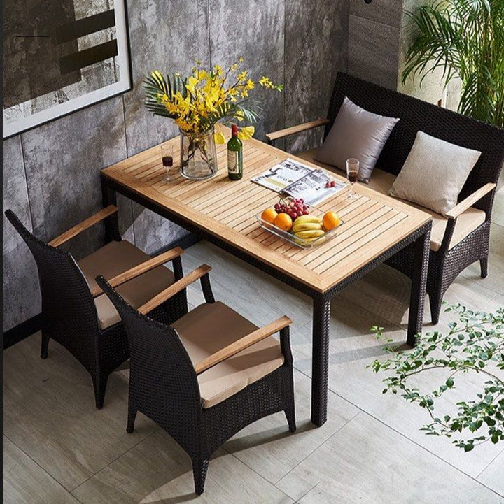 JAYVE Outdoor Dining Table & Chairs
