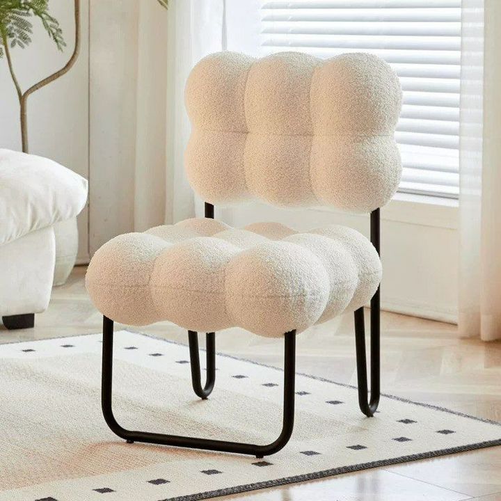 JOSEPH Japandi Boucle Lounge Chair