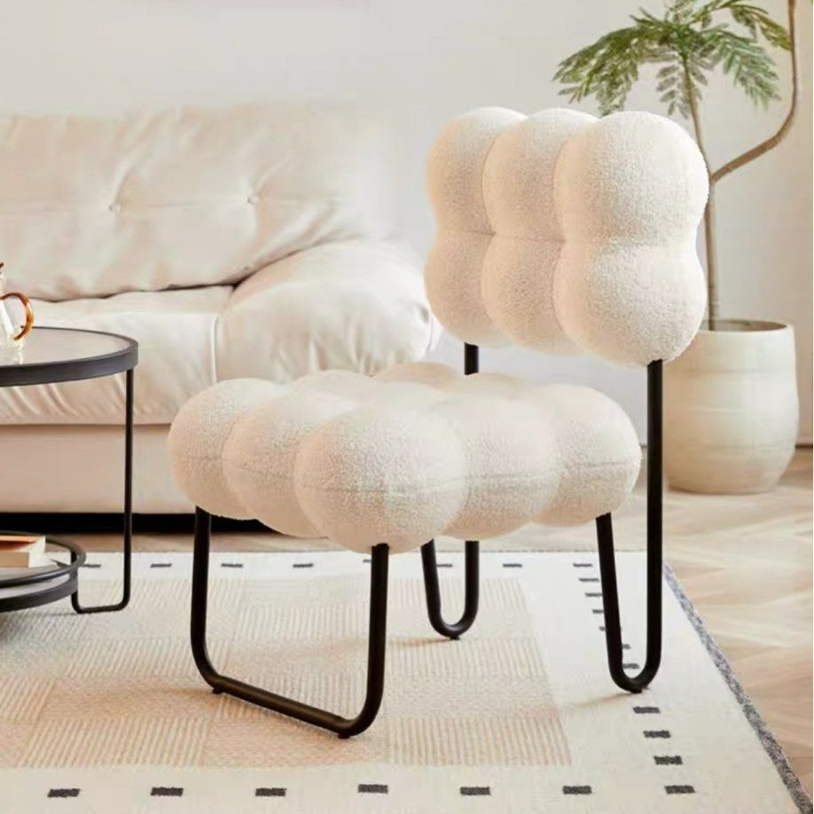 JOSEPH Japandi Boucle Lounge Chair