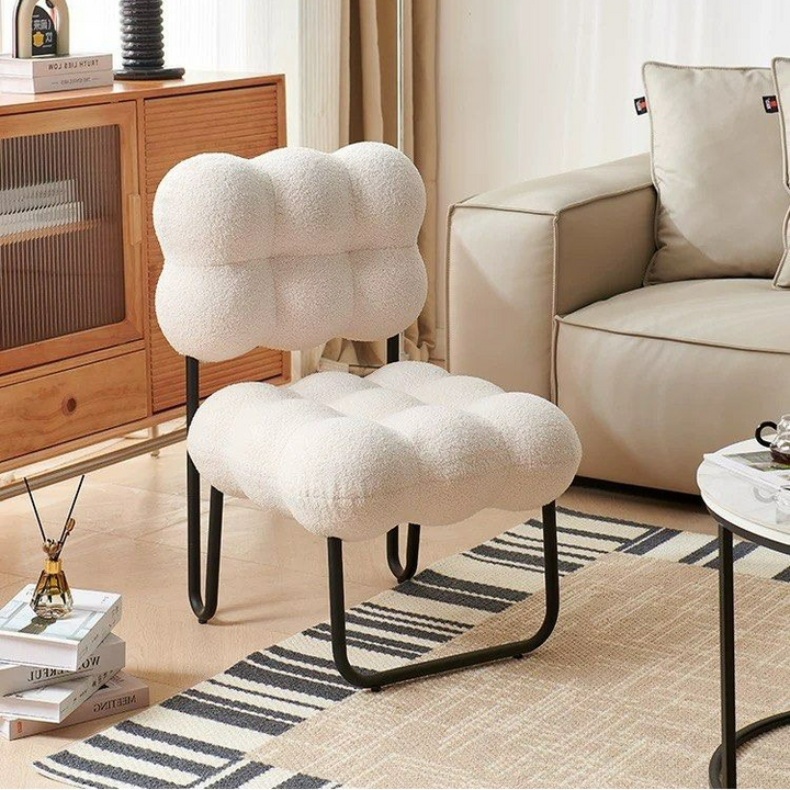 JOSEPH Japandi Boucle Lounge Chair