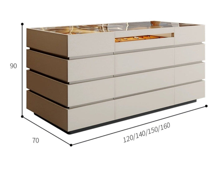 KOVA Modern LED Closet Island