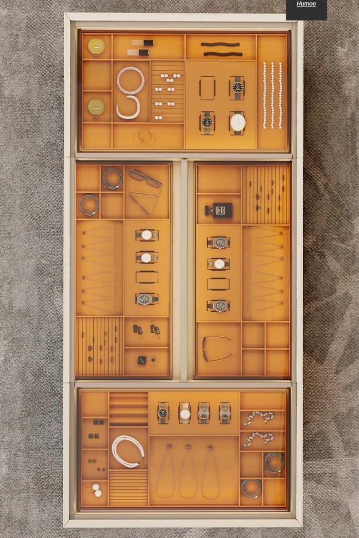 KOVA Modern LED Closet Island