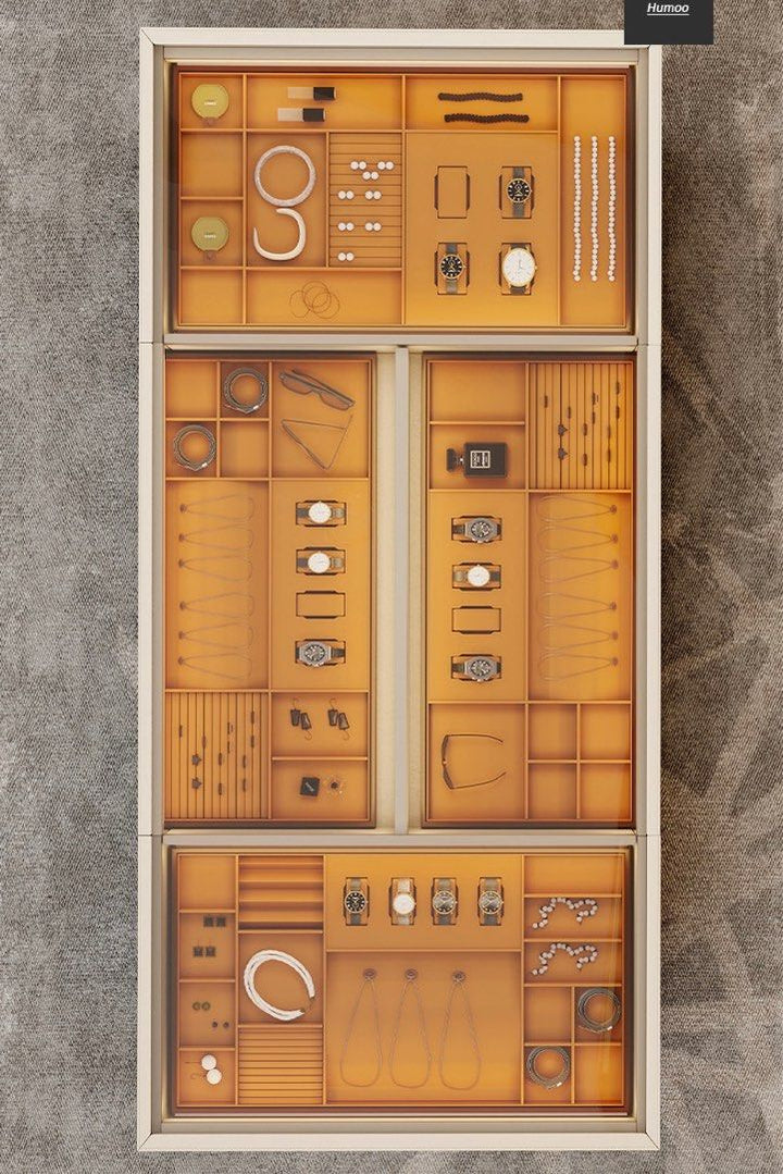 KOVA Modern LED Closet Island