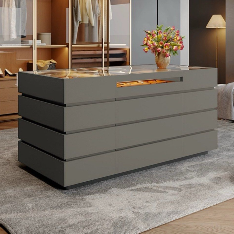 KOVA Modern LED Closet Island
