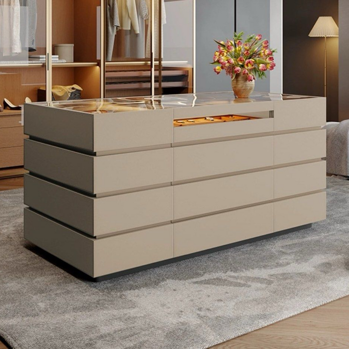 KOVA Modern LED Closet Island