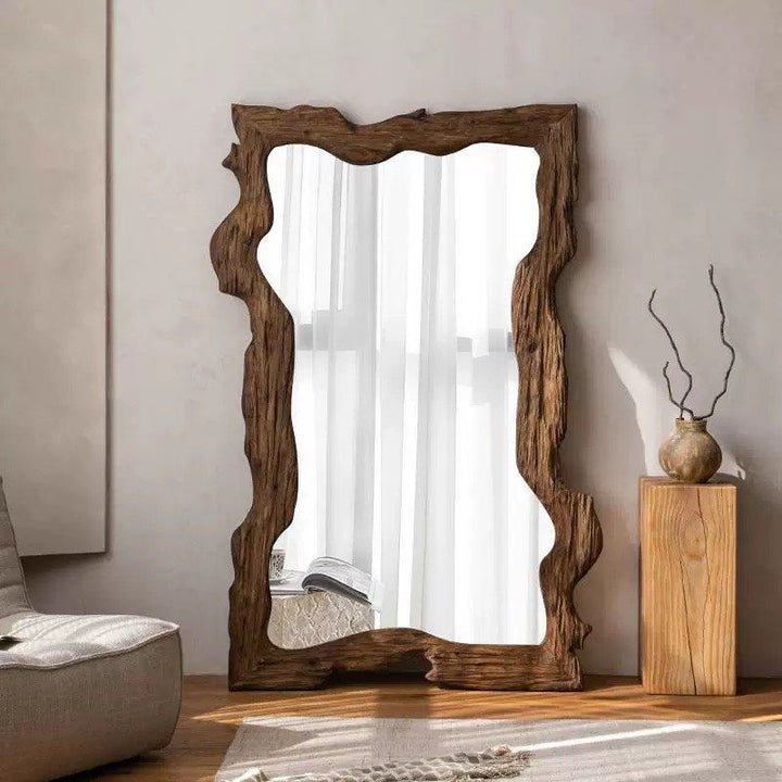KOVE Modern Solid Wood Mirror
