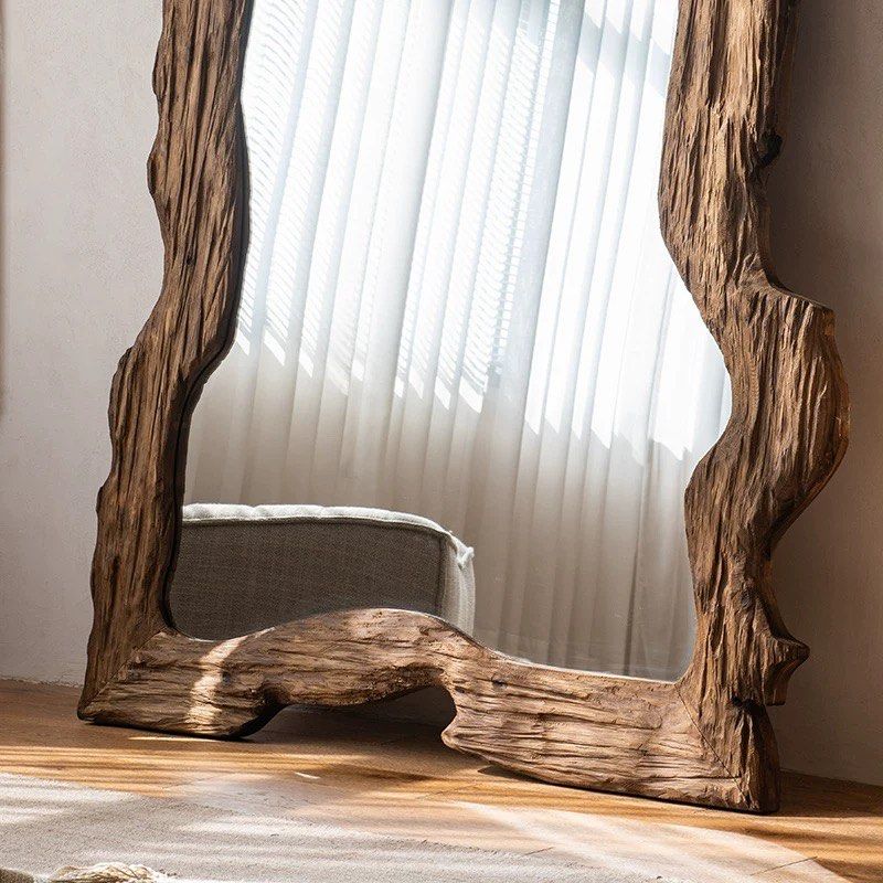 KOVE Modern Solid Wood Mirror