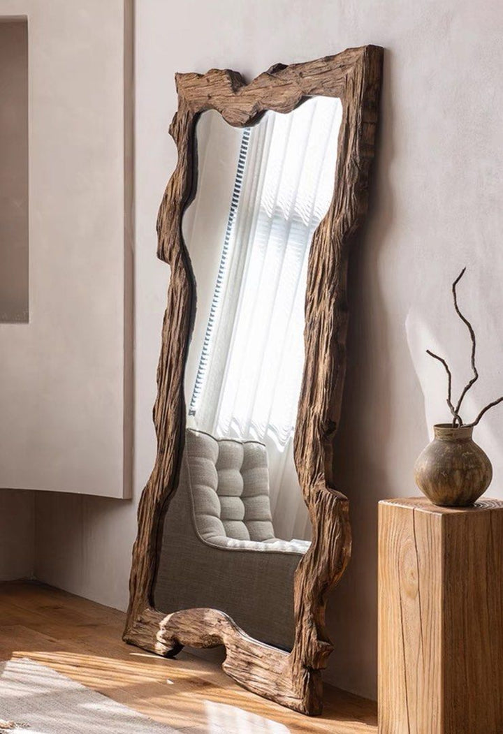 KOVE Modern Solid Wood Mirror