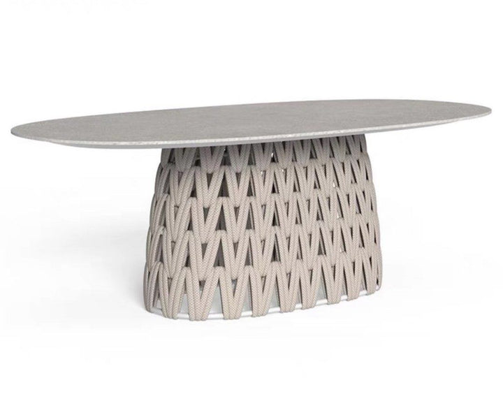 EREN Modern Outdoor Sintered Stone Dining Table