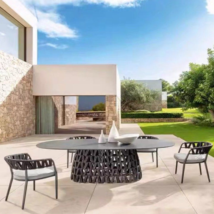 EREN Modern Outdoor Sintered Stone Dining Table