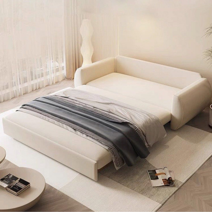 DALLURE Modern Boucle Storage Sofa Bed