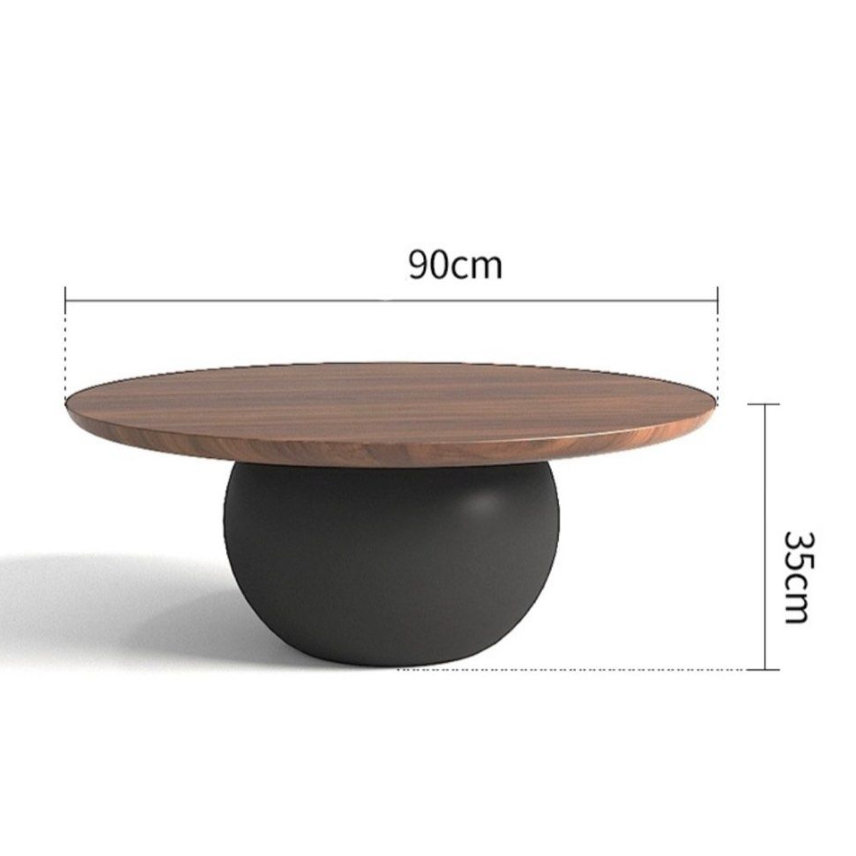 RIDDICK Modern Round Coffee Table