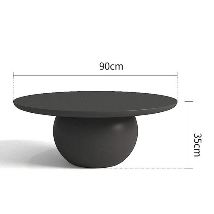 RIDDICK Modern Round Coffee Table