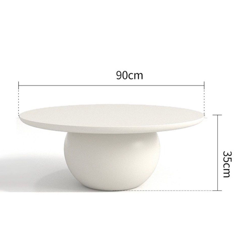 RIDDICK Modern Round Coffee Table