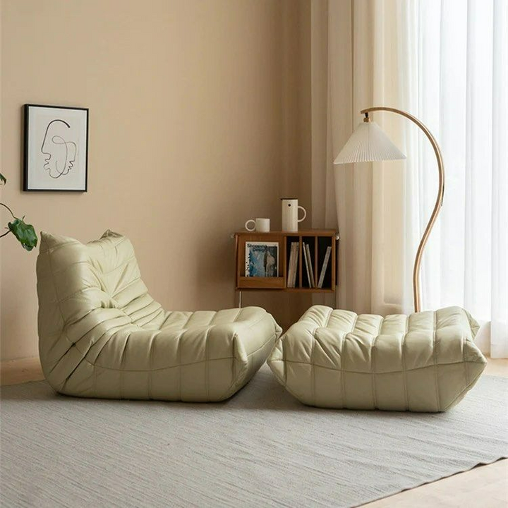 ALETHEA Faux Leather Lounge chair