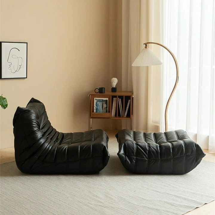 ALETHEA Faux Leather Lounge chair