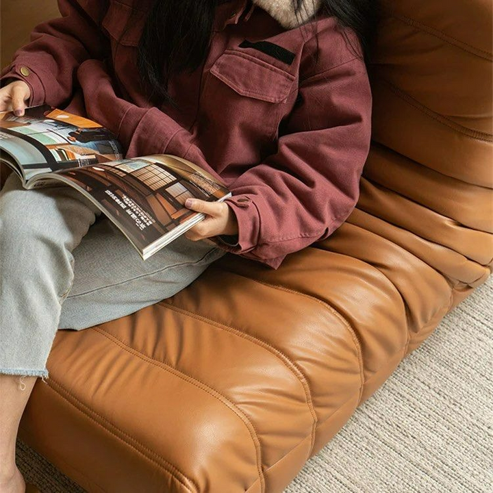 ALETHEA Faux Leather Lounge chair