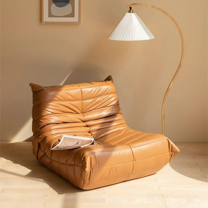 ALETHEA Faux Leather Lounge chair